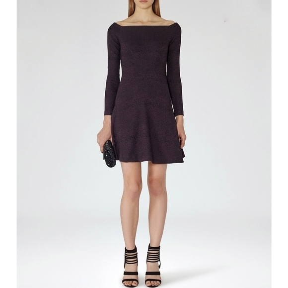 NEW Reiss ‎ Tindel Fit and Flare Dress 6